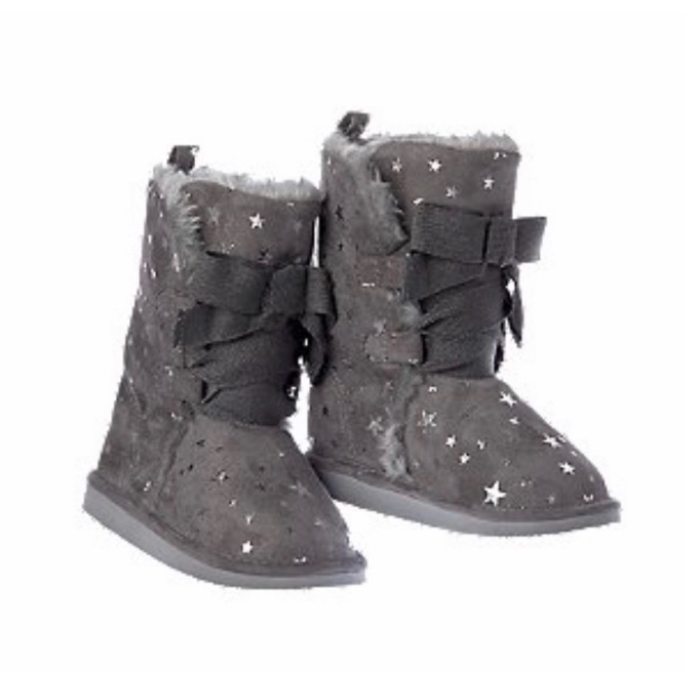 Crazy 8 Gray Starry Kids Boots